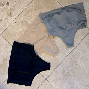 Three pairs of maternity panties